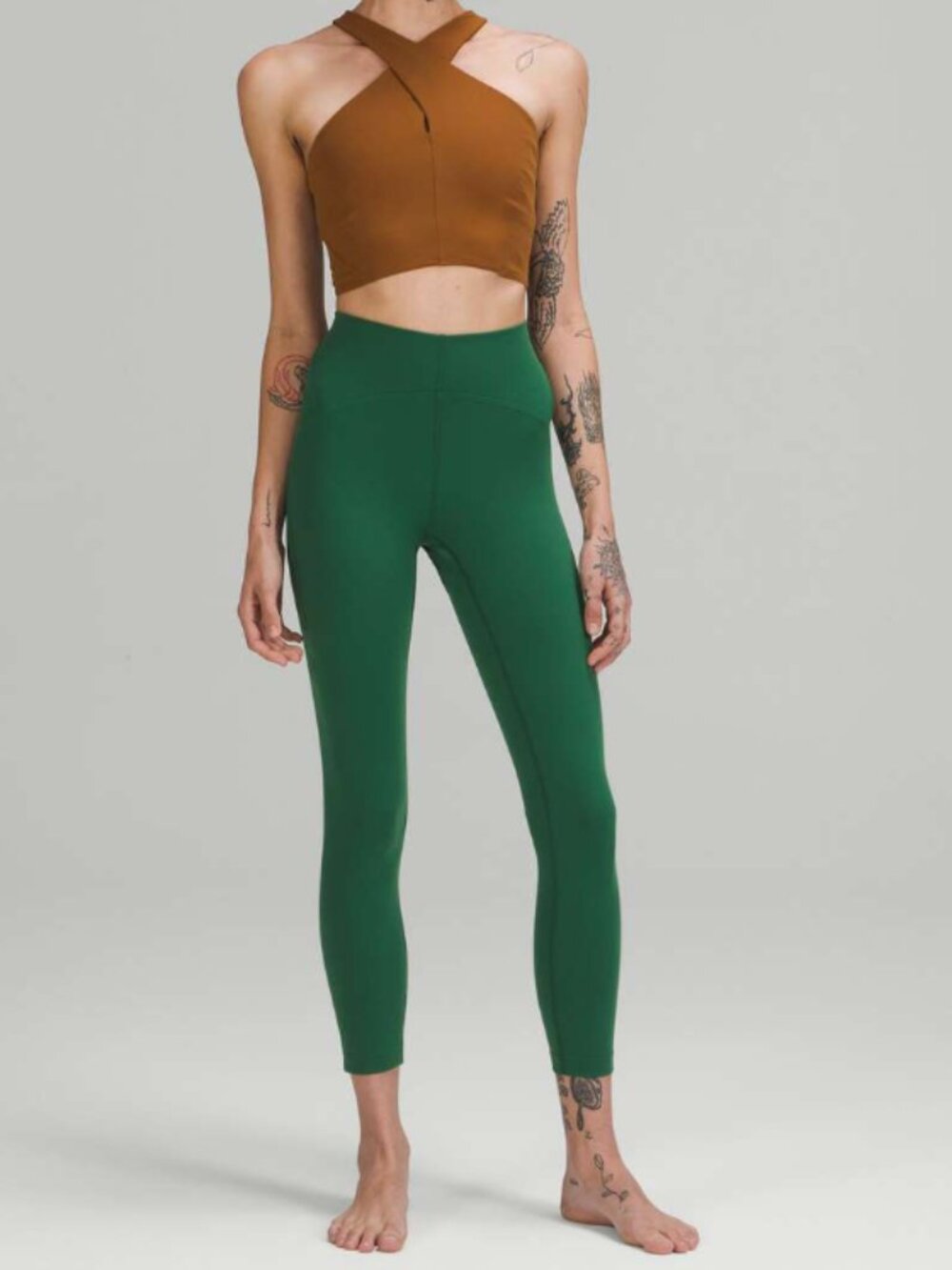 Lululemon Instill High-Rise Tight 25" Everglade Green Size‎ 2